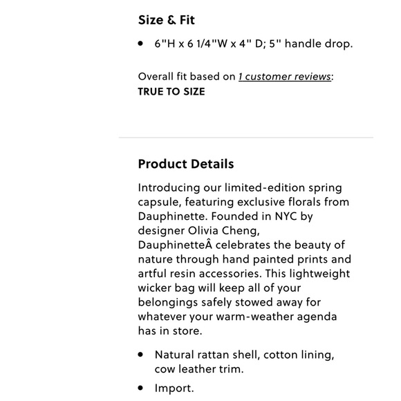 J. Crew Bags X Jcrew Wicker Bag In Red Blooms Poshmark